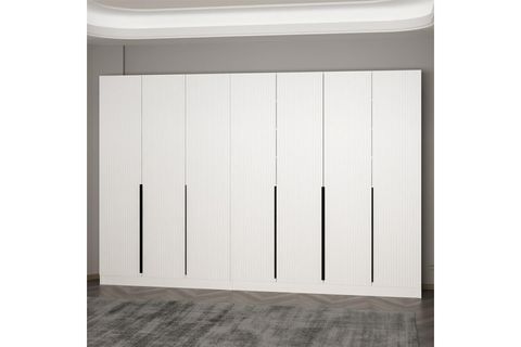 KALE 210 CM 7 KAPAKLI 3B RAF PORTMANTO, BYZ MBR ÇİZGİLİ BYZ