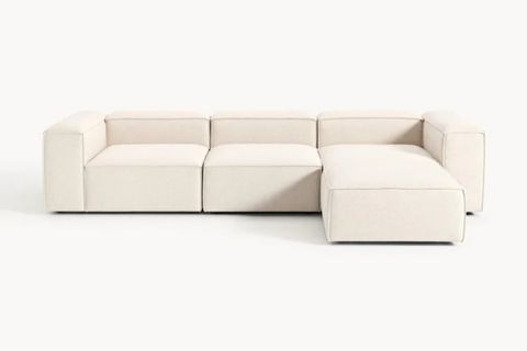 LENA KETEN MODÜLER KÖŞE KOLTUK, BEJ