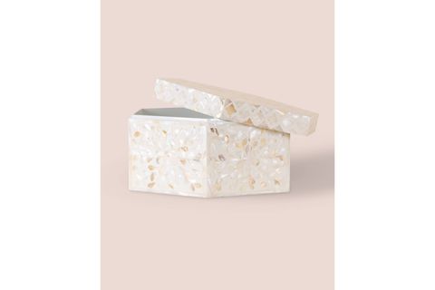 THE MİA SEDEF ALTIGEN KUTU 28X24X14 CM TLC0075