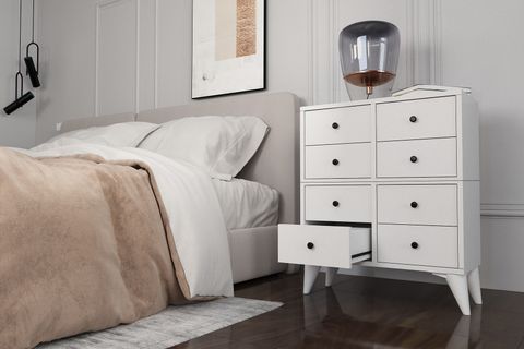 YUSUF KOMODİN, 8 ÇEKMECELİ AYAKLI, KMD-1057-Ç