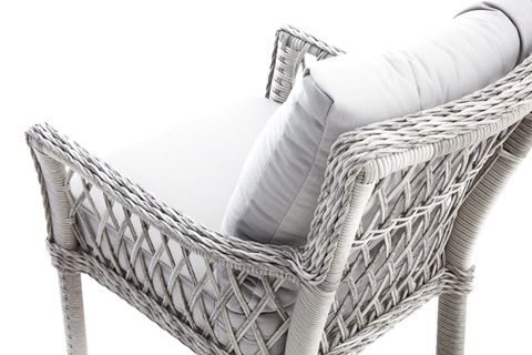 PİRUS RATTAN BAHÇE İKİLİ OTURMA GRUBU,GRİ