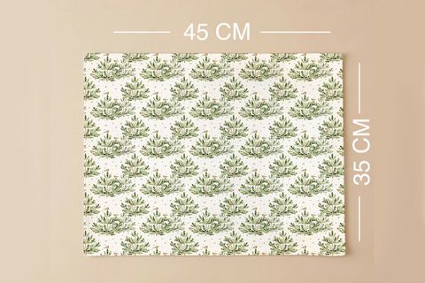 ZARİF ÇAM PAMUKLU ALTI ADET AMERİKAN SERVİSİ