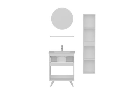 VERA BANYO DOLABI AY2K1Ç226, BEYAZ, 65CM