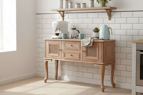 OLİVİA HAZERAN DETAYLI KONSOL, NATURAL AHŞAP