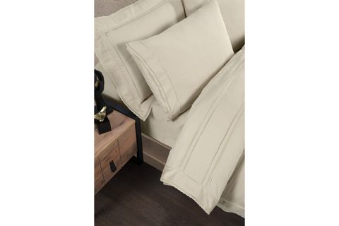 ALEXİA PAMUK SATEN NEVRESİM TAKIMI, 240X220, BEJ
