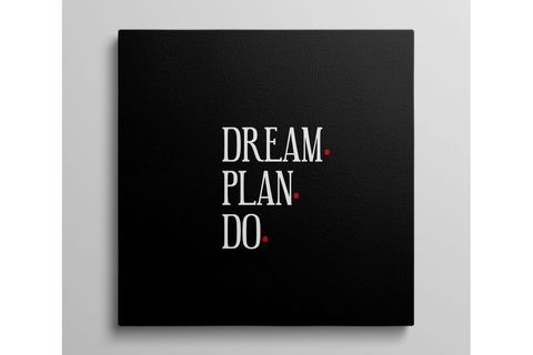 DREAM PLAN DO MİNİMAL KANVAS TABLO 60X60