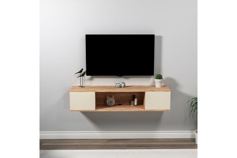 ARNETTİ KATE TV SEHPASI, ATLANTİK ÇAM BEJ
