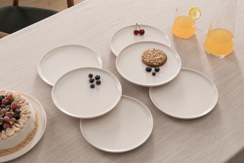 KİTCHEN ESSENTİALS STONEWARE YEMEK TAKIMI, BEJ, 24 PARÇA