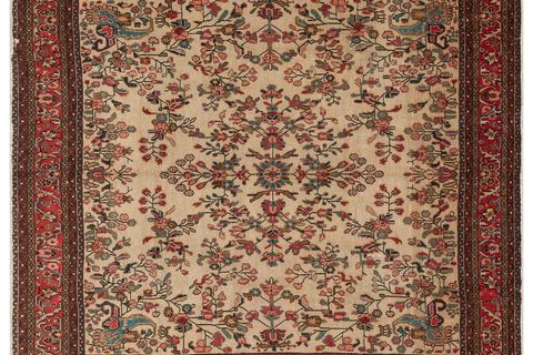 EL DOKUMA ÇİÇEKLI İRAN HALISI 308X320