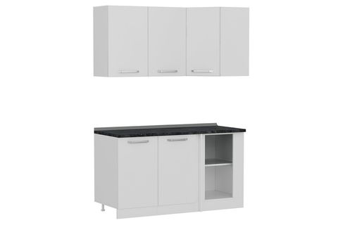 MİNAR 150CM KÖŞE MUTFAK DOLABI BEYAZ K150B1