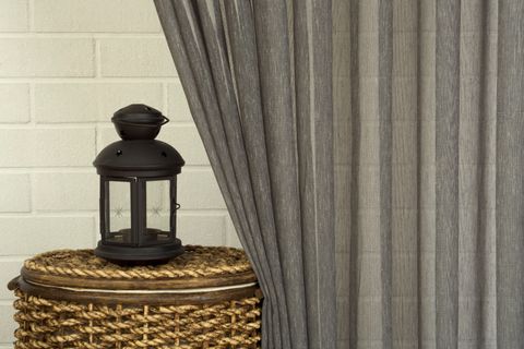 MASSARELLİ KIRÇILLI KETEN SIK PİLE TÜL PERDE, ANTRASİT, 250X260