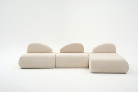 LİVA KÖŞE KOLTUK, XL, KREM