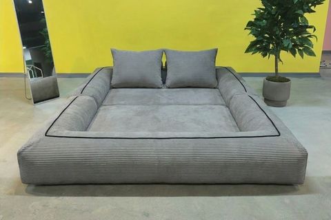 KATLANIR YATAK ÇOK FONKSİYONLU KOLTUK, GRİ