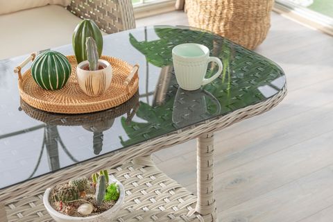 BAHÇEMO FLORA İKİLİ BAHÇE BALKON TAKIMI, KREM