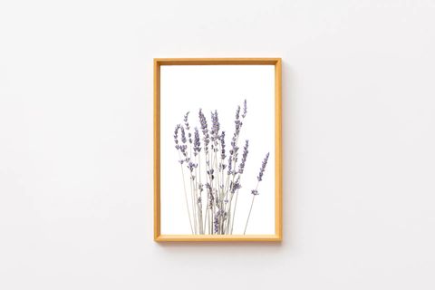 LAVANTA TABLO, NATURAL ÇERÇEVE, 33X48