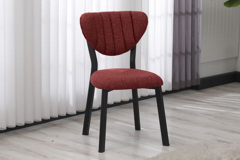 ELİS MUTFAK MASA TAKIMI, 2 SANDALYE, CEVİZ, 70X70 CM, BORDO