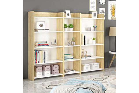 AMY KİTAPLIK ÜÇLÜ SAFİRMEŞE BEYAZ