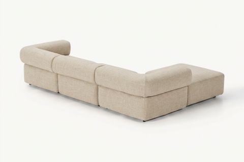 ALBA KETEN MODÜLER KÖŞE KOLTUK, BEJ