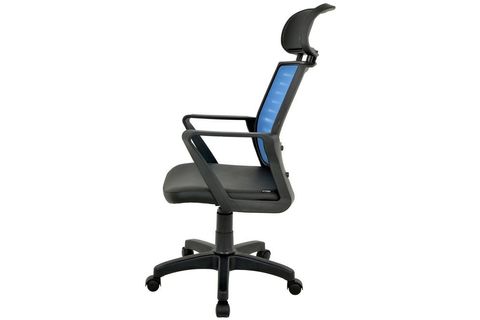 XFLY PLASTİK AYAKLI OYUNCU KOLTUĞU 2390C0542, FİLELİ, MAVİ