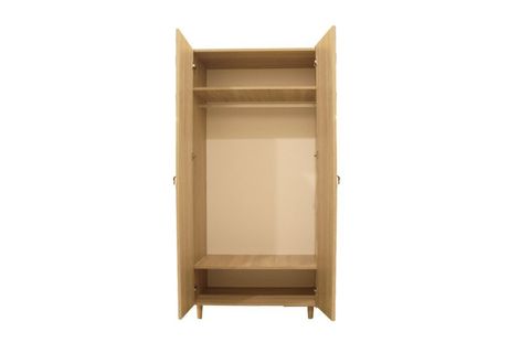 STİL 2 KAPAKLI GARDIROP, AĞAÇ DESENLİ