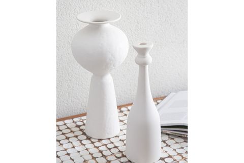 THE MİA PURE DEKORATİF MUMLUK, 11X11X35 CM