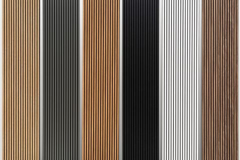 ACARKON SİLVA AKUSTİK DUVAR PROFİLİ, TEAK, 20 MM