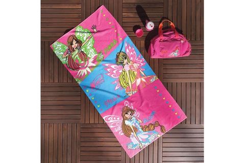 WİNX SPARKLE PLAJ HAVLUSU DESENLİ