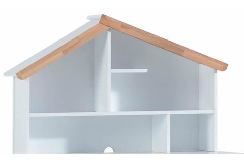 MY HOUSE YILDIZ KUMAŞLI YAY ÇATILI AHŞAP MONTESSORİ KARYOLA, 90X200, 1