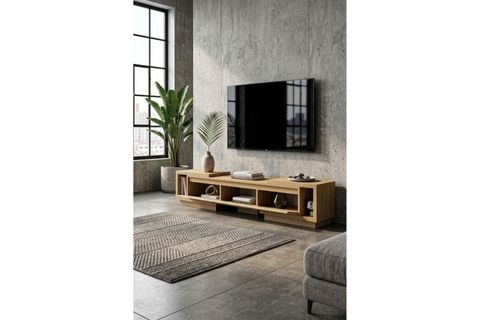 VİSTA UZAYABİLEN TV ÜNİTESİ, MEŞE, 160-270 CM