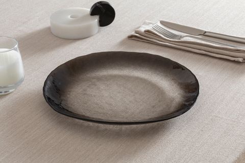 KİTCHEN ESSENTİALS ALTHEA CAM YEMEK SETİ, FÜME, 24 PARÇA