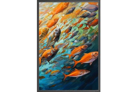 BAŞKA BİR DÜNYA ÇERÇEVELİ PANO SET, 50X70