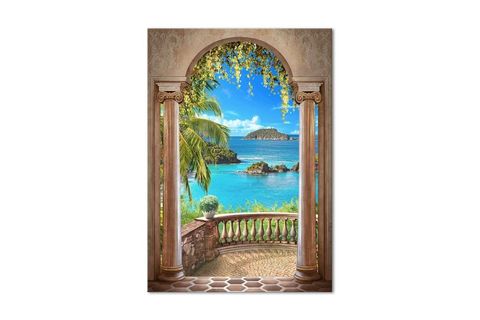 MANZARA  DEV BOYUT CANVAS TABLO 100X150