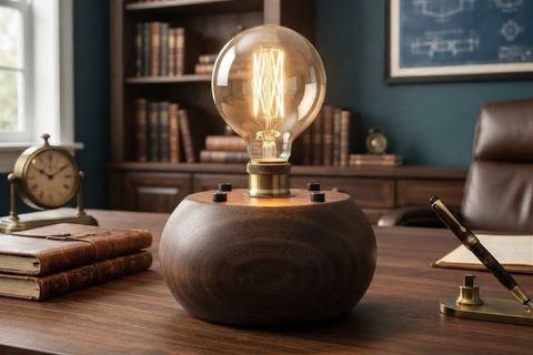 SLİME WOOD MASA LAMBASI
