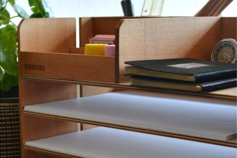 OFFİCE PRO X2 MASA ÜSTÜ ORGANİZER, AHŞAP