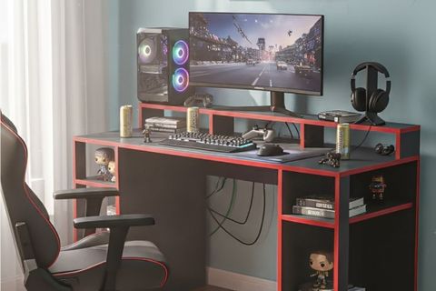 ARENA RGB IŞIKLI LEDLİ UZAKTAN KUMANDALI OYUNCU MASASI