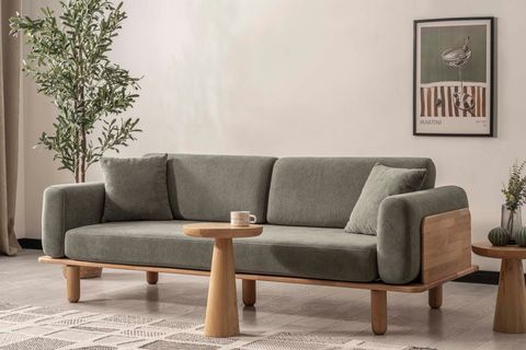 DİVA İSKANDİNAV ÜÇLÜ NATURAL AYAK, YEŞİL