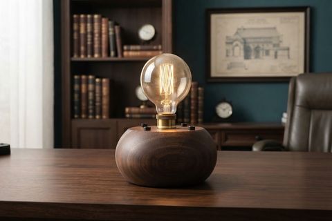 SLİME WOOD MASA LAMBASI