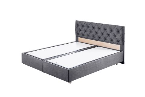 DOLCE BAZA VE BAŞLIK SETİ, GRİ, 140X190