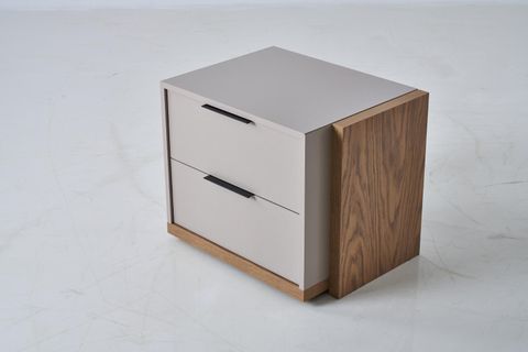 RENATA MODERN KOMODİN, MEŞE, VİZON GRİ