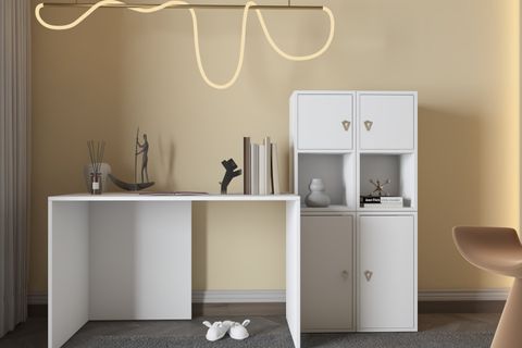 BK ÇALIŞMA MASASI, MODÜLER DOLAPLI