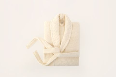 LİKYA TEKLİ BORNOZ, KREM, S-M, 1043A