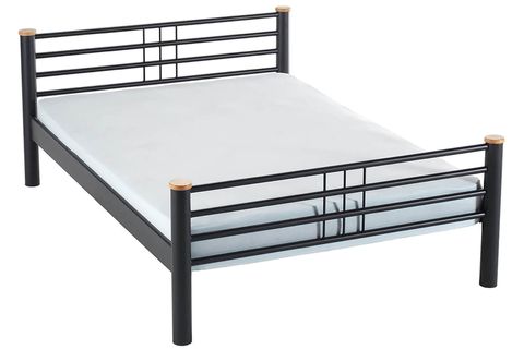 KAPPİS METAL KARYOLA, SİYAH, 150X200