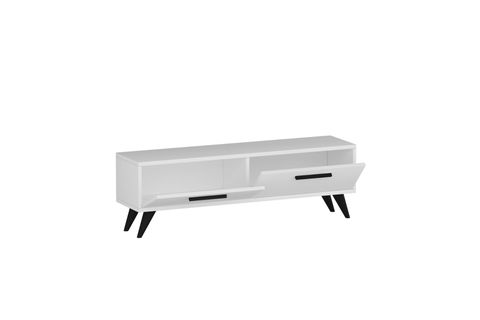 MELİSACT TV ÜNİTESİ, 2 KAPAKLI, BEYAZ, 120 CM