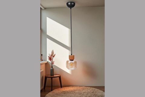 LİDYA TEKLİ SİYAH BAL CAMLI SARKIT
