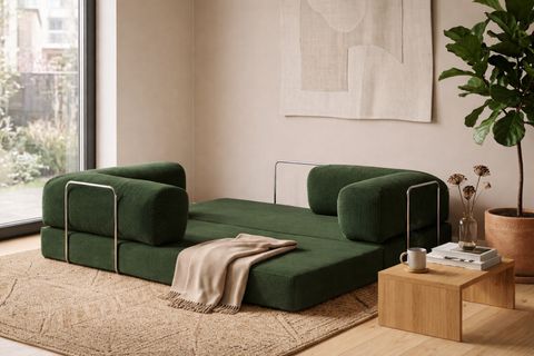 LEGOM YATAKLI AKTİVİTE KÖŞE KOLTUK YEŞİL, 200X200