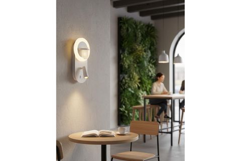 ÖZCAN AYDINLATMA STEP LED DİKEY OKUMA LAMBALI APLİK BEYAZ RENK, 2723-05-01