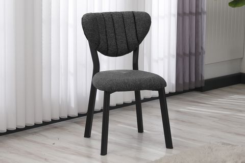 ELİS MUTFAK MASA TAKIMI, 2 SANDALYE, SİYAH, 70X70 CM, ANTRASİT