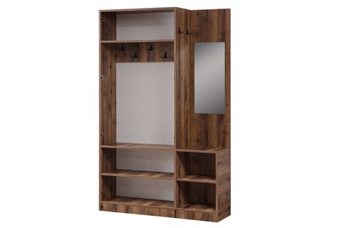 POLO ASKILIKLI AYNALI PORTMANTO VESTİYER