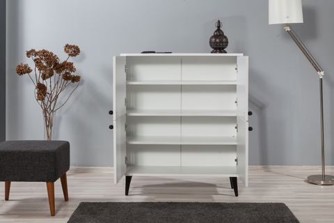 MULTİKABİN SWAN DOLAP AHŞAP LAKE AYAK