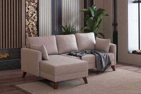 GLORİA MİNİ KÖŞE, KREM, SOL